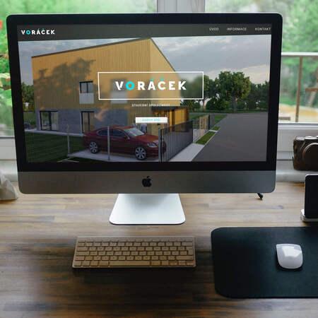 Ukázka webové prezentace Voráček Stavby